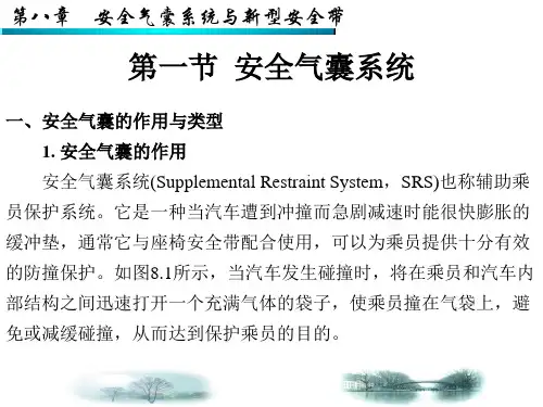 汽车气囊系统与安全带PPT87页课件