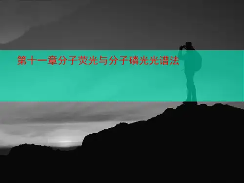 第十一讲义章分子荧光与分子磷光光谱法