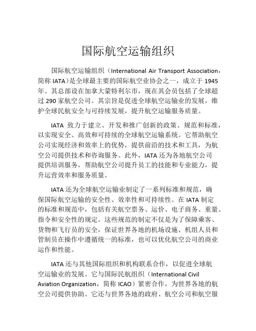 国际航空运输组织