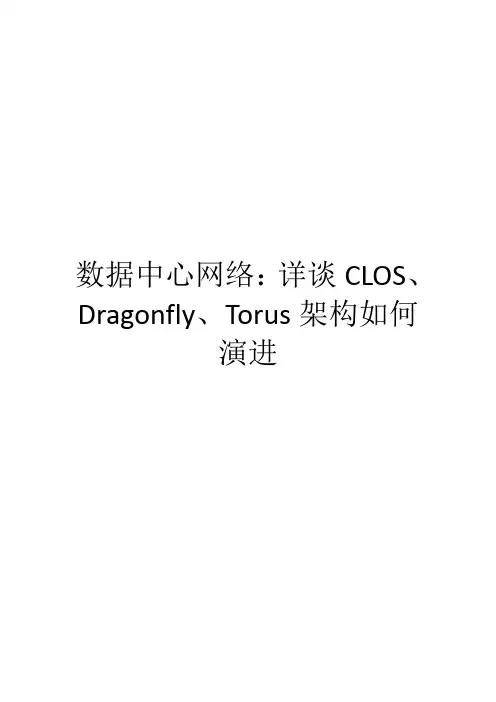 数据中心网络：详谈CLOS、Dragonfly、Torus架构如何演进