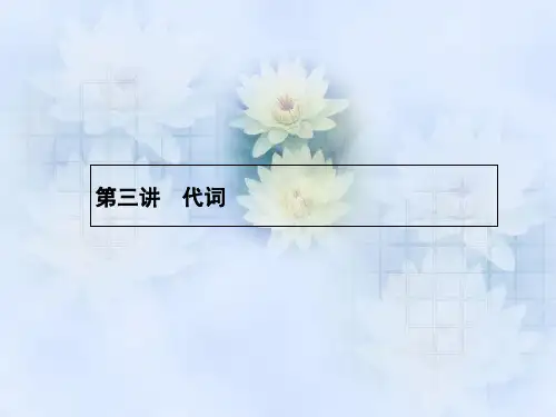 初中英语代词PPT精品课件