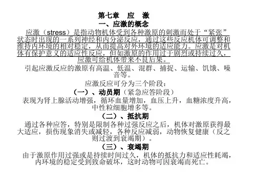 七章应激