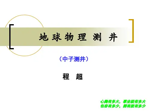 地球物理测井.中子测井.ppt