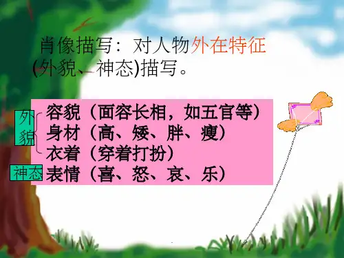 小学作文训练之人物外貌描写ppt课件