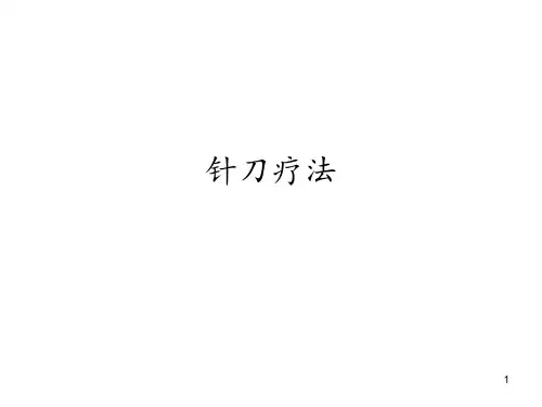 针刀疗法.PPT