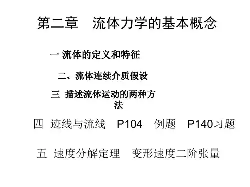 高等流体力学复习总结