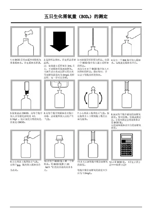 五日生化需氧量(BOD5)的测定