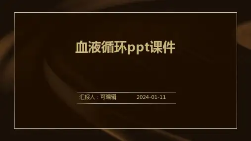 血液循环PPT课件