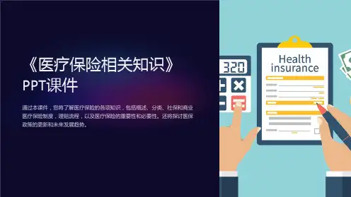 《医疗保险相关知识》课件