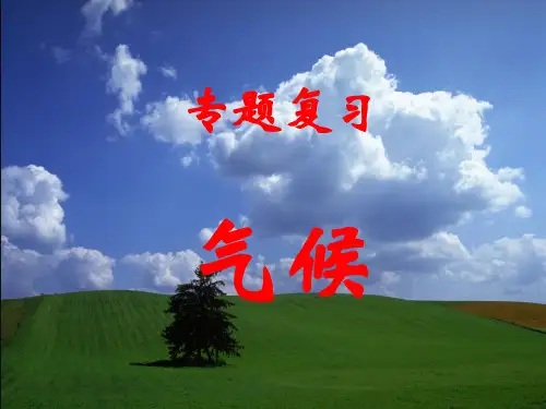 高三一轮复习气候专题(精品课件)