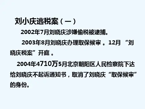 纳税人的义务和权利 PPT课件