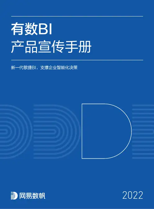 有数BI 产品宣传手册说明书
