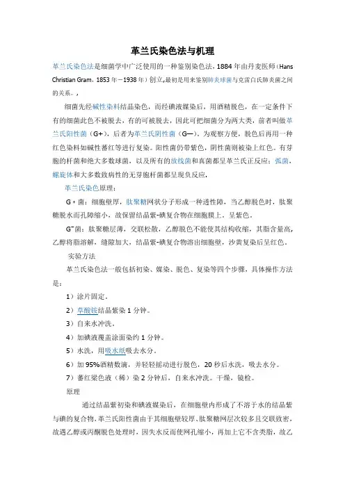 革兰氏染色法