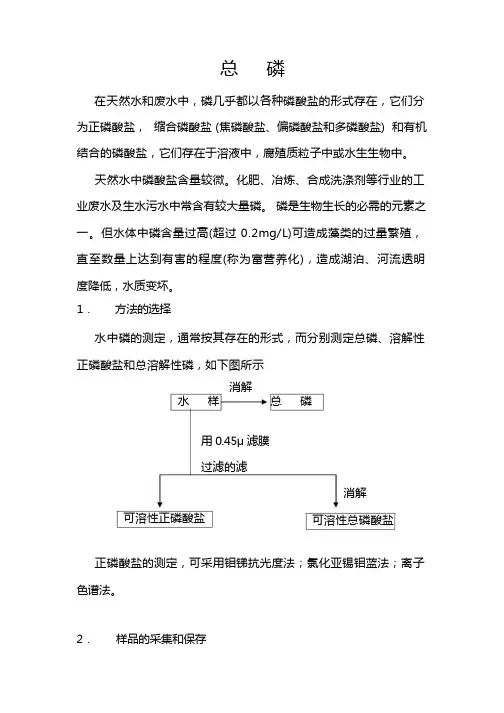 总磷测定方法