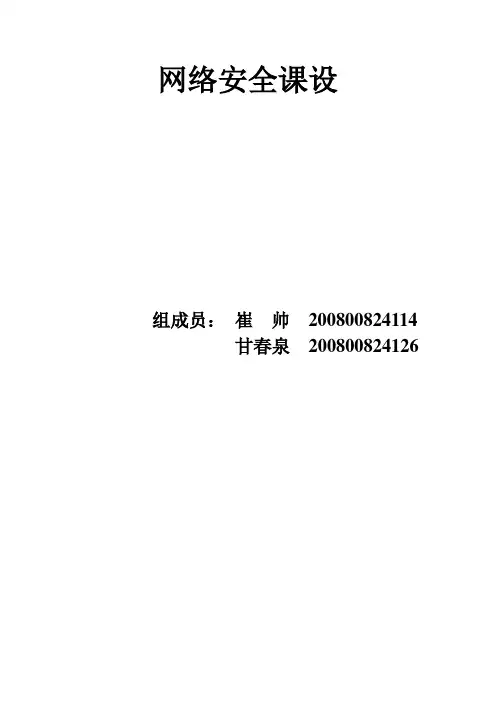木马(远程控制)系统的设计与实现