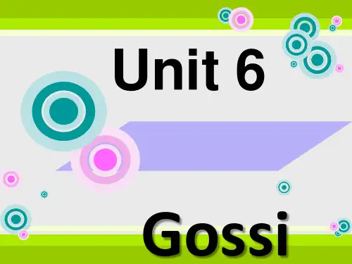 青少版新概念1A 课件unit 6