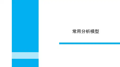 4种常用分析模型：PEST模型、SWOT模型、5W2H模型、逻辑树模型