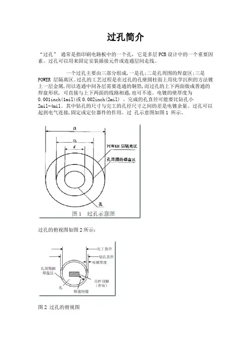 过孔简介