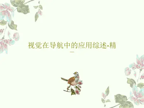 视觉在导航中的应用综述-精共19页PPT