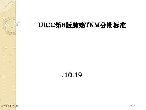 肺癌第版TNM分期