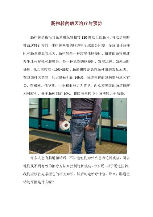 肠扭转的病因治疗与预防