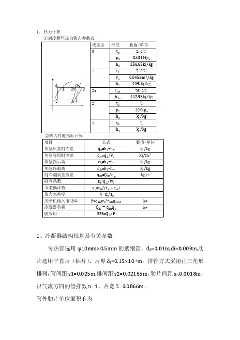 翅片式风冷换热器设计