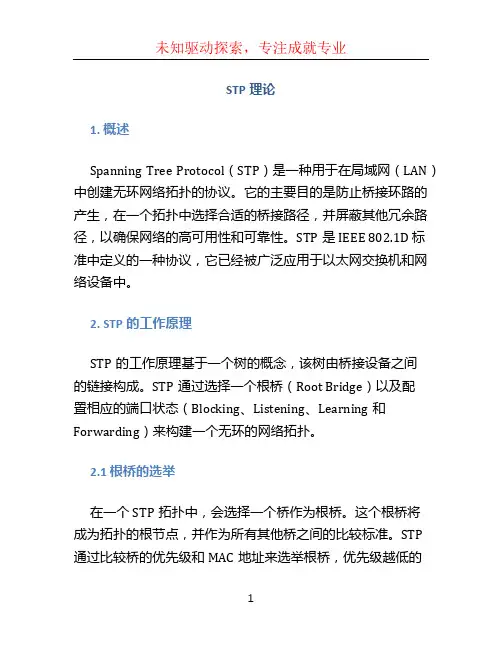 stp理论