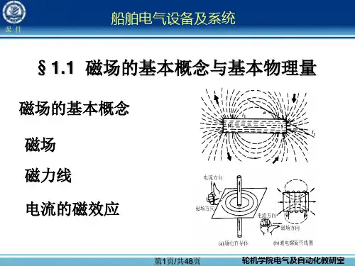 船舶电气设备及系统大连海事大学  电与磁PPT课件