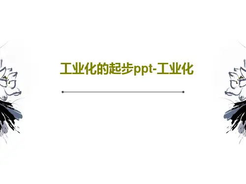 工业化的起步ppt-工业化36页文档