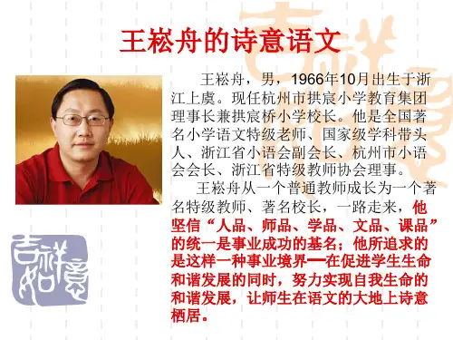 王崧舟