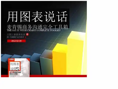 麦肯锡 用图表说话PPT模板