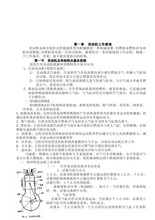 发动机工作原理
