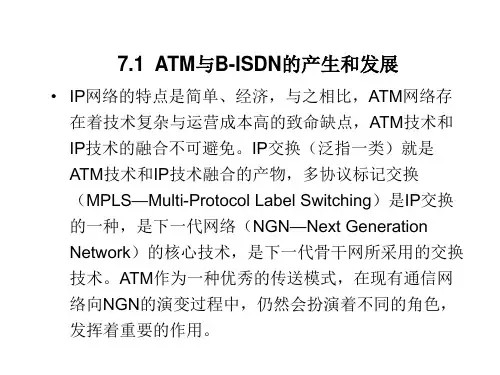 现代交换原理与技术第7章