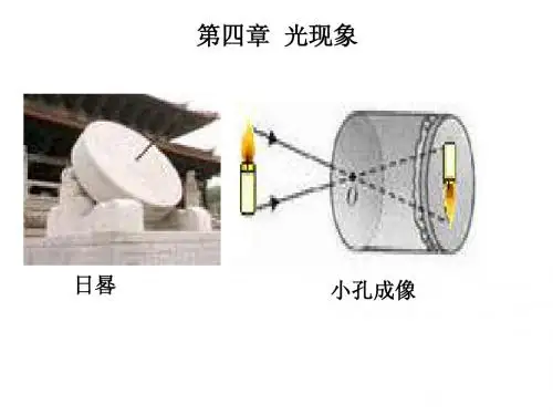 第四章  光现象