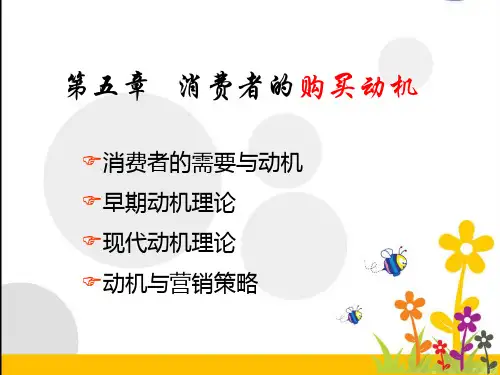 消费者行为学课件第五章