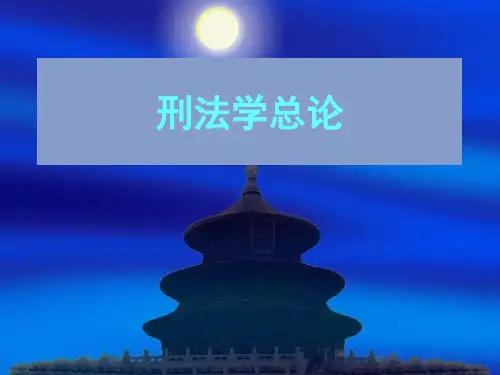 第17章 刑罚裁量制度