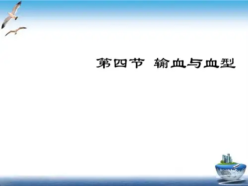 新人教版《输血与血型》精品ppt课件.6