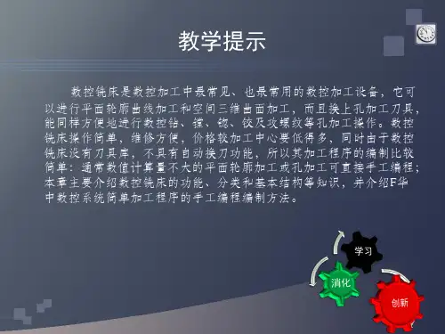 第81章华中数控系统的数控铣床手工编程ppt课件