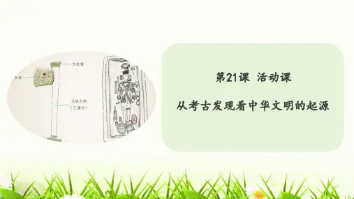 第21课 活动课  从考古发现看中华文明的起源课件2024-2025学年统编版历史七年级上册