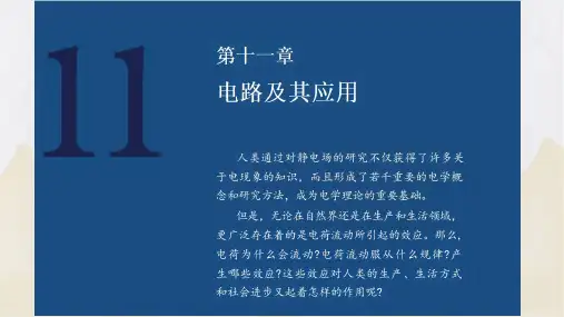 导体的电阻课件(共34张PPT)20242025学年高二物理(人教版2019必修第三册)