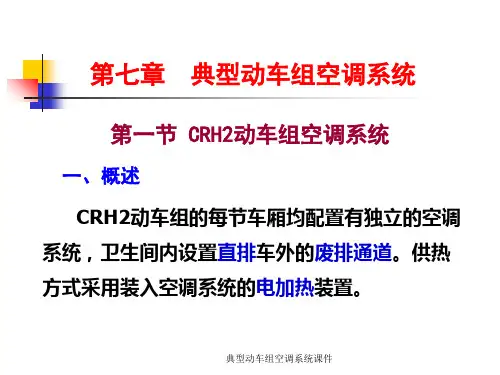 典型动车组空调系统课件