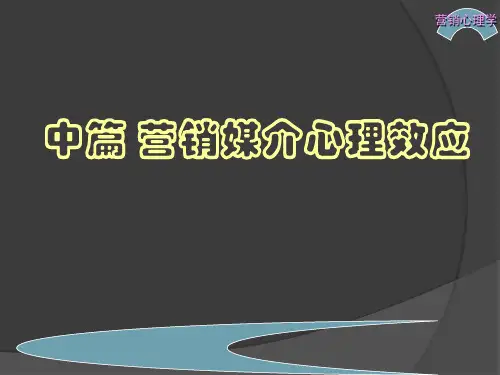 《营销心理学》  (4)