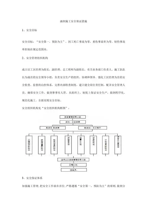涵洞施工安全保证措施