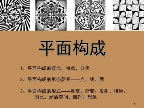 平面构成点线面ppt课件