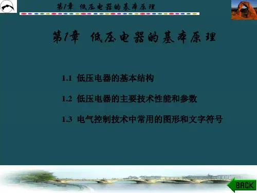1低压电气基本原理ppt课件