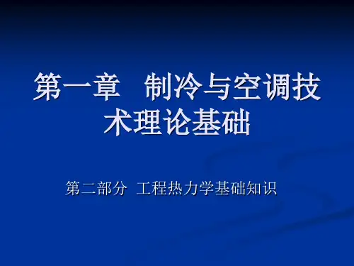 1.2工程热力学基础知识