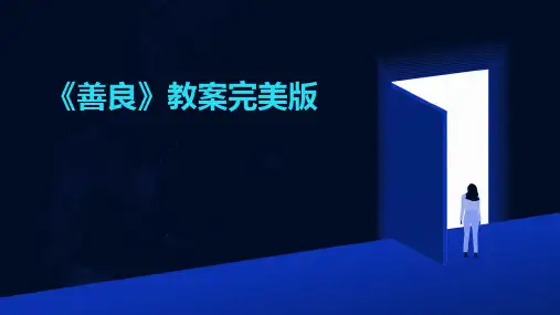 《善良》教案完美版