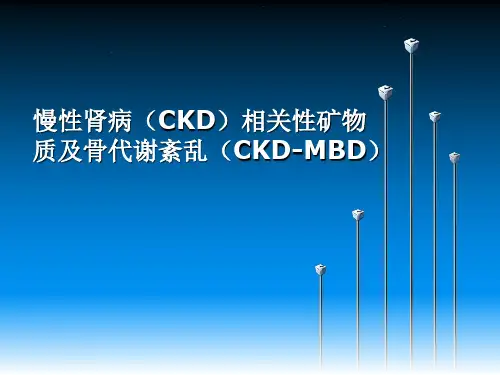 慢性肾病(CKD)相关性矿物质及骨代谢紊乱(CKD-MBD).
