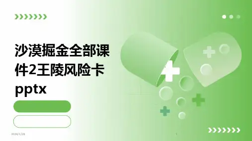沙漠掘金全部课件2王陵风险卡pptx