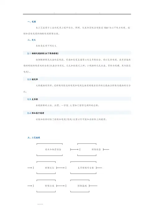 桥架安装要求规范标准[详]